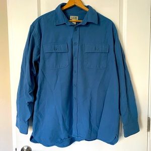 L.L. Bean Botton Down Cold Weather Shirt - XL